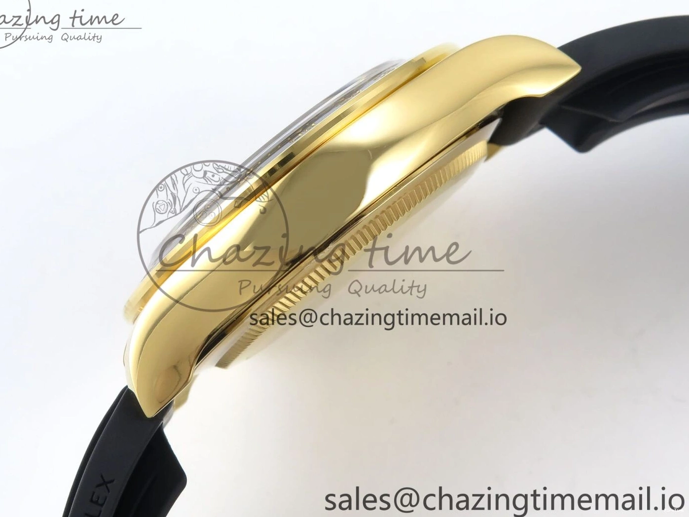 MiroTime 0208 Daytona 126518 QF 1:1 Best Edition Black YG Dial on Oysterflex Strap SH4131 V Functional 283